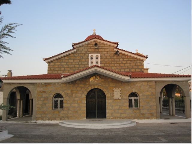 Εξωτερικό του Ιερού Ναού Αγίου Δημητρίου